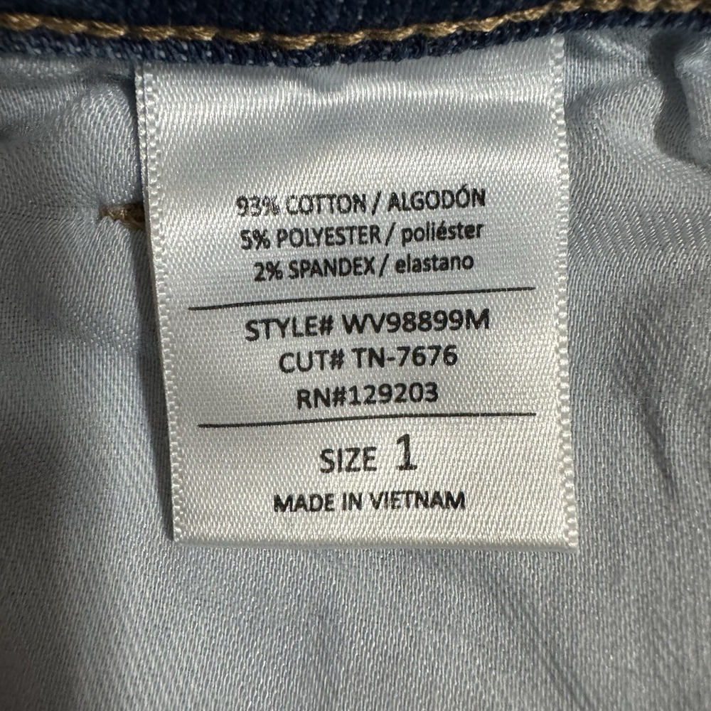 NWT Cello Low Rise Wide Leg Jeans Size 1 24 Stretch Skater Baggy Y2K Streetwear - Picture 7 of 15
